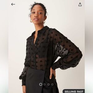 ASOS DESIGN Oversized Shirt Sz US 10